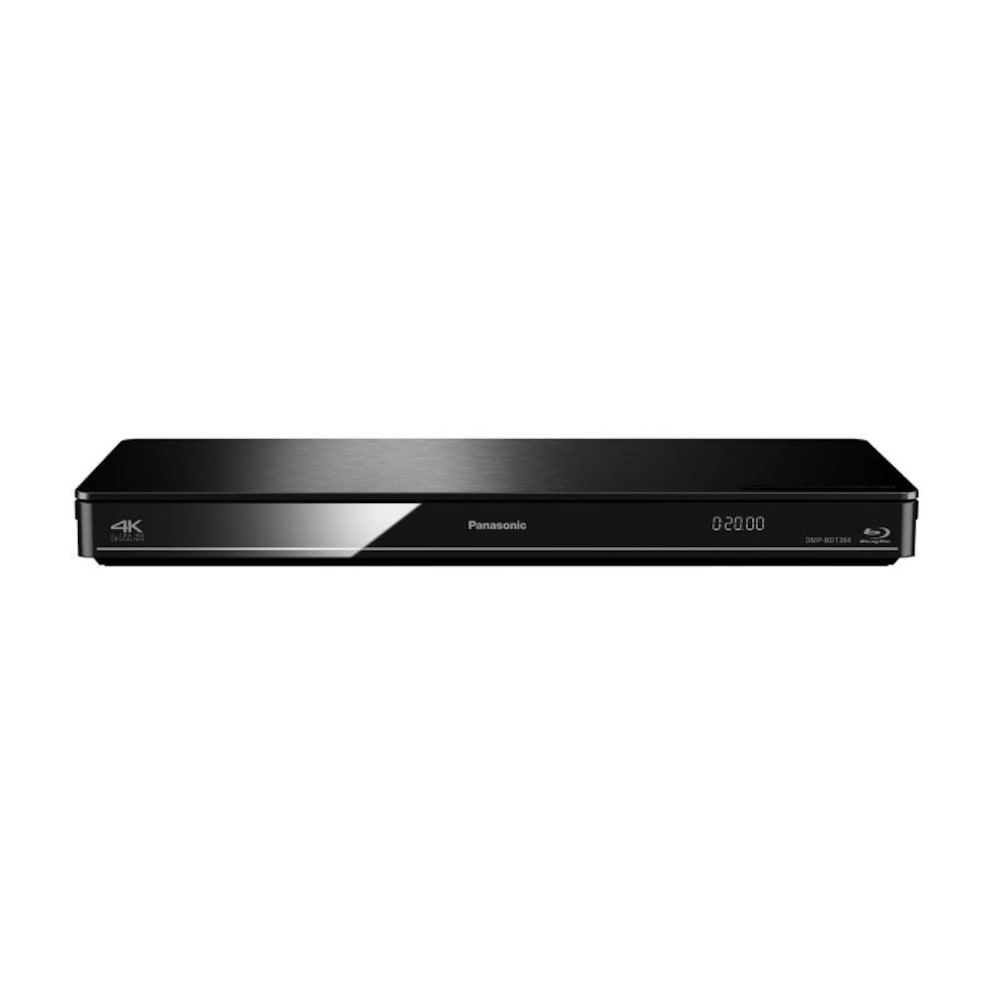 Panasonic DMP-BDT384 Schwarz 3D Blu-ray Player WLAN 4K DLNA