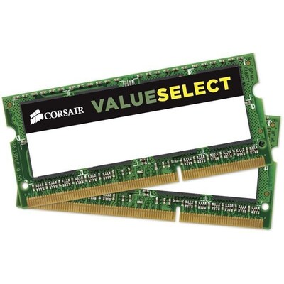 1600 günstig Kaufen-8GB (2x4GB) Corsair Value Select DDR3L-1600 MHz CL 11 SODIMM Notebookspeicher. 8GB (2x4GB) Corsair Value Select DDR3L-1600 MHz CL 11 SODIMM Notebookspeicher <![CDATA[• 8 GB (RAM-Module: 2 Stück) • SO-DIMM DDR3L 1600 MHz • CAS Latency (CL) 11 • An