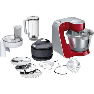 tu te  günstig Kaufen-Bosch MUM58720 Universal-Küchenmaschine CreationLine Deep Red. Bosch MUM58720 Universal-Küchenmaschine CreationLine Deep Red <![CDATA[• Leistung: 1000 Watt • Max. Füllmenge: 3,9 Liter • 7 Schaltstufen, Momentstufe • Inkl. Zubehörtasche