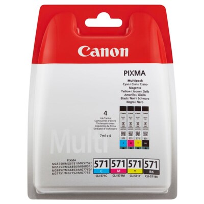 38 7 günstig Kaufen-Canon CLI-571 Druckerpatronen Multipack Schwarz Cyan Magenta Gelb 0386C005. Canon CLI-571 Druckerpatronen Multipack Schwarz Cyan Magenta Gelb 0386C005 <![CDATA[• Canon CLI571BK/C/M/Y Tintenpatronen (0386C005) • Farbe: Schwarz, Cyan, Magenta, Gelb • 