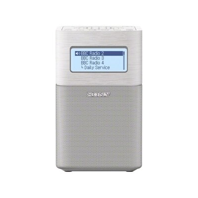 Bildschirm/Akku günstig Kaufen-Sony XDR-V1BTDW Digitalradio DAB+/FM Bluetooth NFC weiß. Sony XDR-V1BTDW Digitalradio DAB+/FM Bluetooth NFC weiß <![CDATA[• DAB+/UKW Radio + Bluetooth - integrierter Akku, • Empfangsart: DAB+ - UKW - Audio-Eingang, • Wiedergabe von: Blueto
