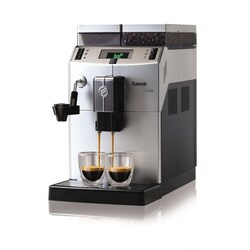 Saeco 10004477 Lirika Macchiato Kaffeevollautomat Silber