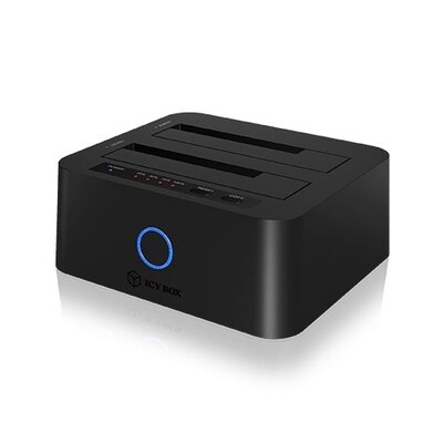Raid Sonic RaidSonic 2fach Docking- und Klonstation 2,5″/3,5″ SATA USB3.0 mit JBOD schwarz | 04250078160755