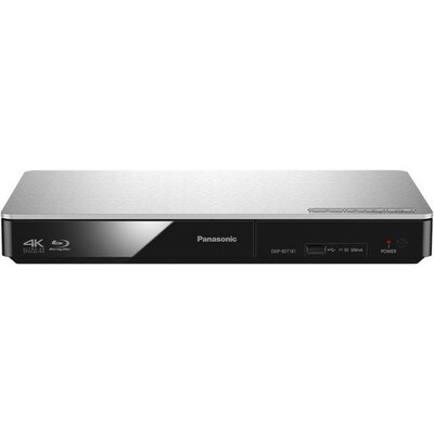 Player 3 günstig Kaufen-Panasonic DMP-BDT185 Blu-ray Player 4K Upscaling silber. Panasonic DMP-BDT185 Blu-ray Player 4K Upscaling silber <![CDATA[• Wiedergabeformate: 4K, FullHD 3D Blu-ray, DVD, CD,... • Anschlüsse: HDMI, USB, LAN • Einfache Einbindung ins Netzwerk über 