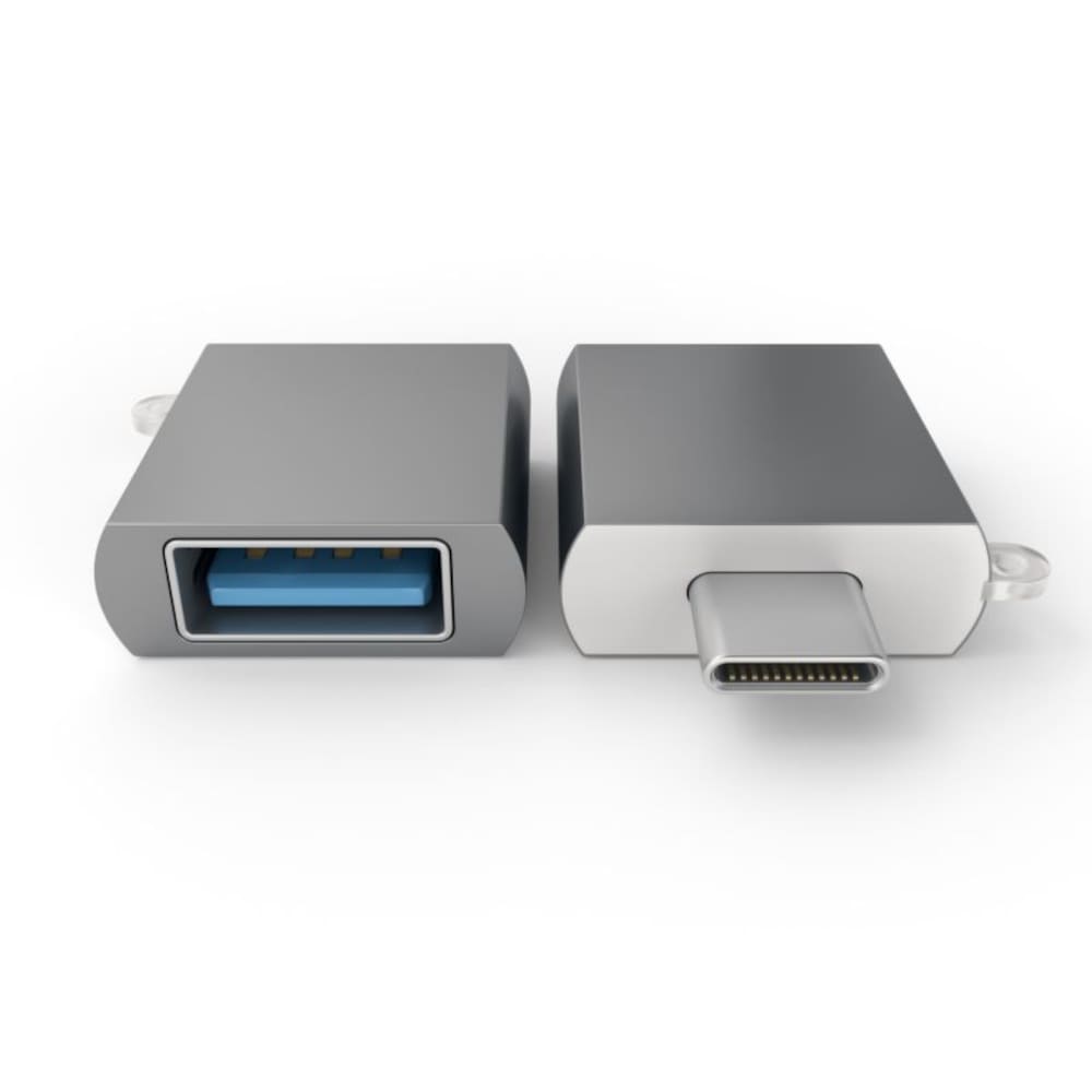 Satechi Type-C Type A USB Adapter Space Gray