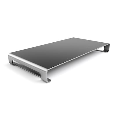 STAND  günstig Kaufen-Satechi Slim Aluminum Monitor Stand Space Gray. Satechi Slim Aluminum Monitor Stand Space Gray <![CDATA[• edles Design & hochwertige Qualität • kompakte Bauform]]>. 