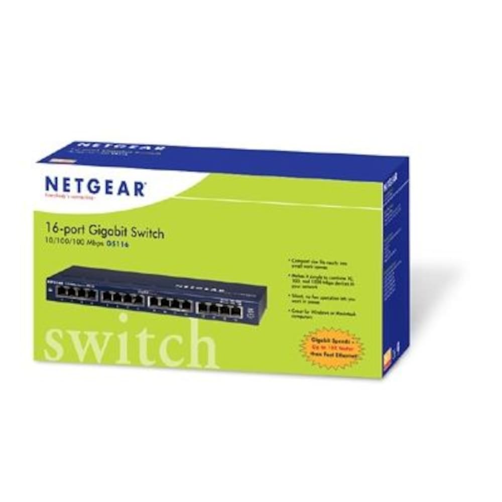 Netgear GS116GE 16x Gigabit Switch
