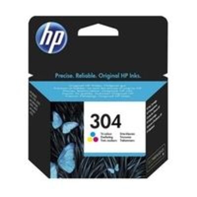 HP N9K05AE / 304 Original Druckerpatrone Farbig (C, M, Y) Instant Ink