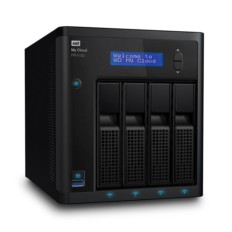 WD My Cloud Pro PR4100 NAS System 4-Bay 8 TB inkl. 4x 2 TB HDD