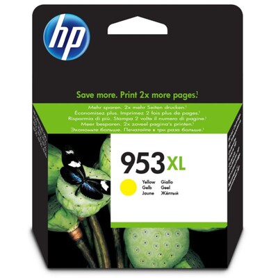 10 in  günstig Kaufen-HP F6U18AE / 953XL Original Druckerpatrone Gelb. HP F6U18AE / 953XL Original Druckerpatrone Gelb <![CDATA[• HP953XL Tintenpatrone (F6U18AE) • Farbe: Gelb • Reichweite: 1.600 Seiten • Kompatibel zu: Officejet Pro 8210 / 8218 / 8710 / 8715 / 8718 