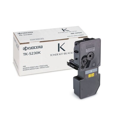 30 en  günstig Kaufen-Kyocera TK-5230K / 1T02R90NL0 Toner Schwarz für ca. 2.600 Seiten. Kyocera TK-5230K / 1T02R90NL0 Toner Schwarz für ca. 2.600 Seiten <![CDATA[• Kyocera TK5230K (1T02R90NL0) Tonerkartusche • Farbe: Schwarz • Reichweite: ca. 2.600 Seiten • K