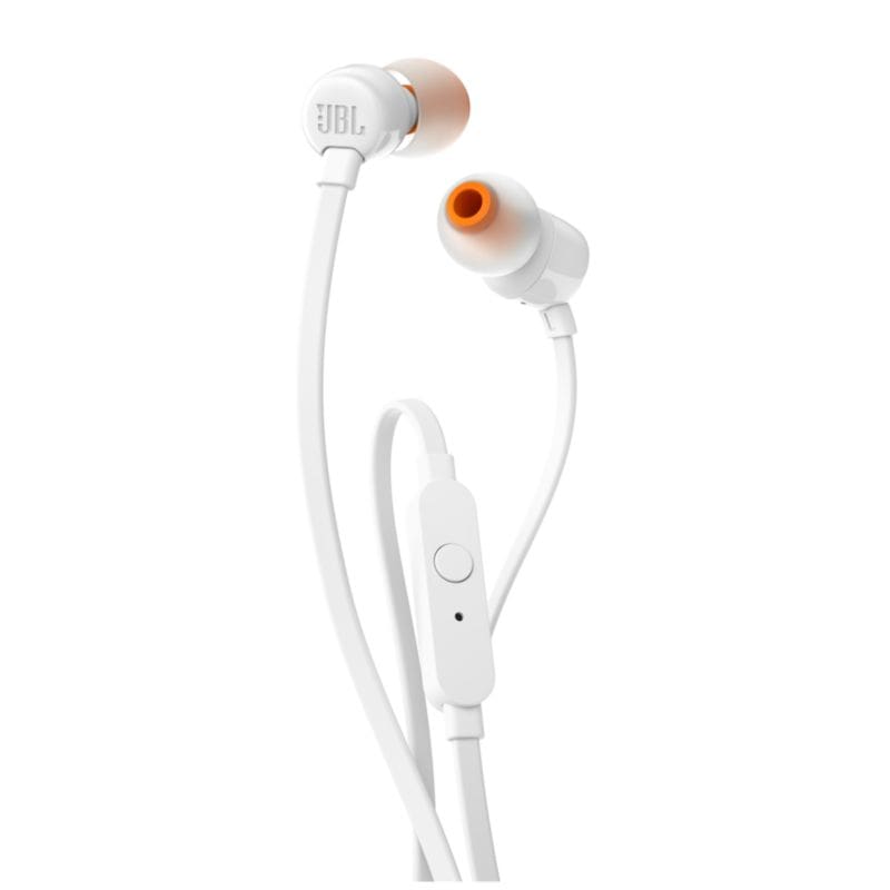 JBL T110 Wei&szlig; - In Ear-Kopfh&ouml;rer mit Mikrofon