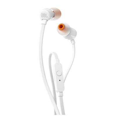 110 D günstig Kaufen-JBL T110 Weiß - In Ear-Kopfhörer mit Mikrofon. JBL T110 Weiß - In Ear-Kopfhörer mit Mikrofon <![CDATA[• Typ: In-Ear Kopfhörer - geschlossen • Übertragung: Kabel • Einsatzgebiet: Street • Farbe: Weiß • Lieferumfang:]]>. 