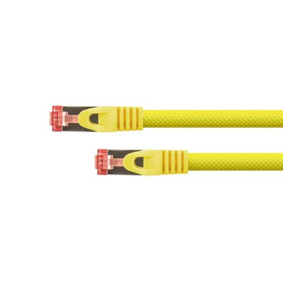 nder Kabel günstig Kaufen-Python RNS Patchkabel Cat.6 S/FTP PiMF PVC 250MHz OFC 0,5m gelb. Python RNS Patchkabel Cat.6 S/FTP PiMF PVC 250MHz OFC 0,5m gelb <![CDATA[• Patchkabel mit Rastnasenschutz und Nylongeflecht • Verhindert das Wegknicken der Rastnase auf dem Patchkabelste