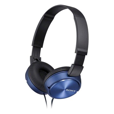 Headset f günstig Kaufen-Sony MDR-ZX310APL On Ear Kopfhörer mit Headsetfunktion - Blau. Sony MDR-ZX310APL On Ear Kopfhörer mit Headsetfunktion - Blau <![CDATA[• Typ: On-Ear Kopfhörer - geschlossen • Übertragung: Kabel • Einsatzgebiet: Street • Farbe: Blau • 