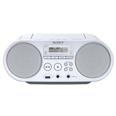 FM UKW günstig Kaufen-Sony ZS-PS50W CD-Boombox AM/FM mit USB weiß. Sony ZS-PS50W CD-Boombox AM/FM mit USB weiß <![CDATA[• UKW Boombox • Empfangsart: UKW - AM - Audio-Eingang, MP3-Wiedergabe, • Wiedergabe von: CD - USB - • 12 Monate Herstellergarantie • Send