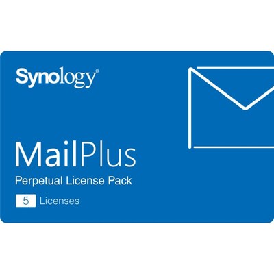 Synology günstig Kaufen-Synology MailPlus 5 Lizenzen. Synology MailPlus 5 Lizenzen <![CDATA[• MailPlus 5 Lizenzen • Mobile MailPlus-App • Steigern Sie Ihre Produktivität durch sichere, private E-Mails • Praktischer Browser-Client - MailPlus • Einfaches Einrichten,unbe
