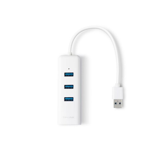 TP-LINK UE330 Gigabit Ethernet + 3-Port USB HUB USB3.0 Adapter