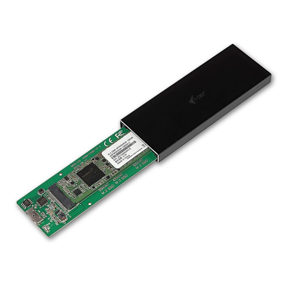 i-tec Mysafe Externes USB3.0 M.2 Festplattengehäuse für M.2 B-Key SATA Based SSD