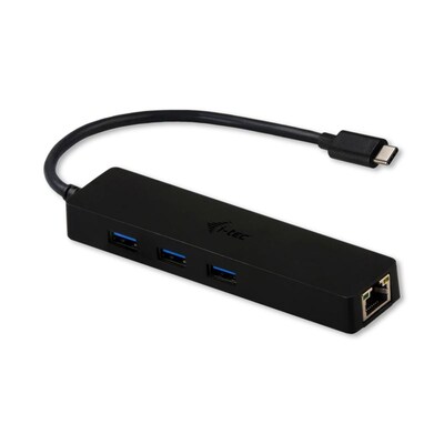 i-tec USB-C Slim Passive HUB 3 Port + Gigabit Ethernet Adapter