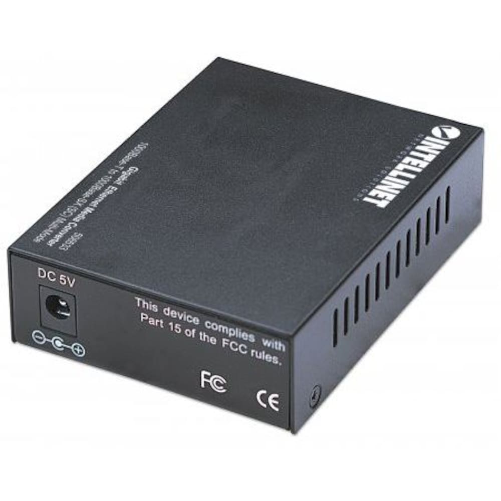 Intellinet Gigabit Ethernet Medienkonverter SC Multimode 550m