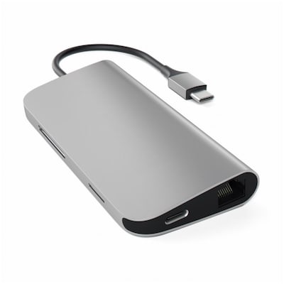 USB Adapter günstig Kaufen-Satechi USB-C Hub Multi-Port Adapter 4K Space Gray. Satechi USB-C Hub Multi-Port Adapter 4K Space Gray <![CDATA[• edles Design & hochwertige Qualität • kompakte Bauform]]>. 