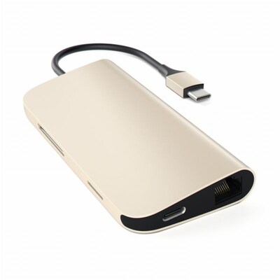 Satechi  USB-C Hub Multi-Port Adapter 4K gold | 00879961006273