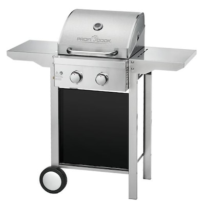 ProfiCook Gasgrill PC-GG 1128 Edelstahl 2 Brennstellen