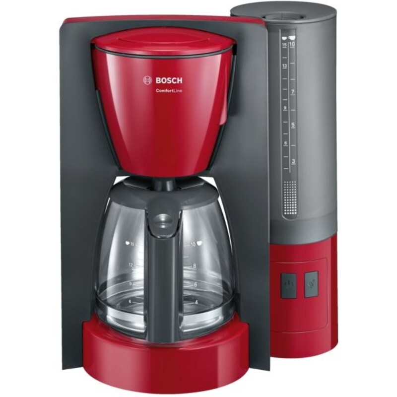 Bosch TKA6A044 ComfortLine Filterkaffeemaschine rot anthrazit