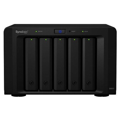 CD R günstig Kaufen-Synology Diskstation DX517 Erweiterungseinheit. Synology Diskstation DX517 Erweiterungseinheit <![CDATA[• DX517 Erweiterungseinheit • 5-Bay • Synology • Volume-Erweiterung und Datensicherung • Plug-n-Use-Design]]>. 