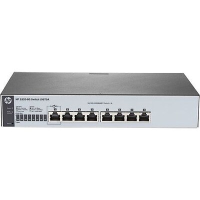 HP Enterprise HPE Aruba 1820-8G 8x Gigabit Switch verwaltet | 00888182298794
