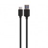xqisit Charge & Sync USB-C zu USB 3.1 1m Kabel schwarz