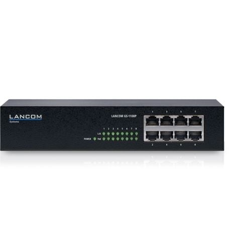 LANCOM GS-1108 8-Port Gigabit Switch PoE