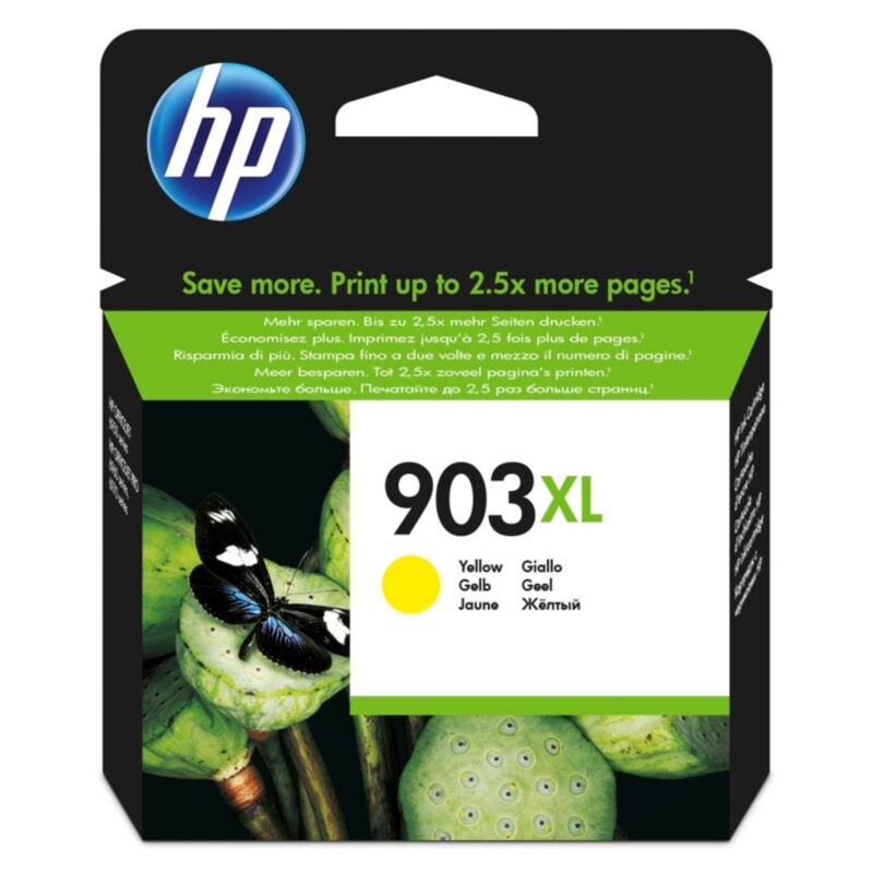 DR 860 günstig Kaufen-HP T6M11AE / 903XL Original Druckerpatrone Gelb Instant Ink. HP T6M11AE / 903XL Original Druckerpatrone Gelb Instant Ink <![CDATA[• HP903XL Tintenpatrone (T6M11AE) • Farbe: Gelb • Reichweite: ca. 750 Seiten • Kompatibel zu: OfficeJet Pro 6860 / 6960 / 697