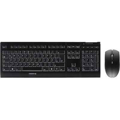 Li Ion günstig Kaufen-Cherry B.Unlimited 3.0 AES Maus-Tastaturkombination USB kabellos DE schwarz. Cherry B.Unlimited 3.0 AES Maus-Tastaturkombination USB kabellos DE schwarz <![CDATA[• Nutzung mit & ohne Kabel • Tastatur-Layout: deutsch, Tastatur-Nummernblock integriert 