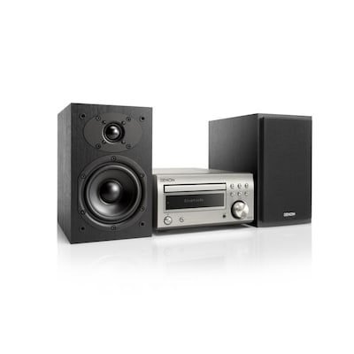 In 2 günstig Kaufen-Denon D-M41DAB FM/DAB/CD Receiver, Bluetooth, inkl. Lautsprecher, Silber/Schwarz. Denon D-M41DAB FM/DAB/CD Receiver, Bluetooth, inkl. Lautsprecher, Silber/Schwarz <![CDATA[• Micro-CD-Bluetooth-Stereoanlage • Wiedergabe: CD, MP3, Flac 96/24 Unterstütz