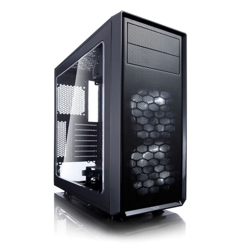 Fractal Design Focus G ATX Gaming Geh&auml;use mit Seitenfenster, schwarz