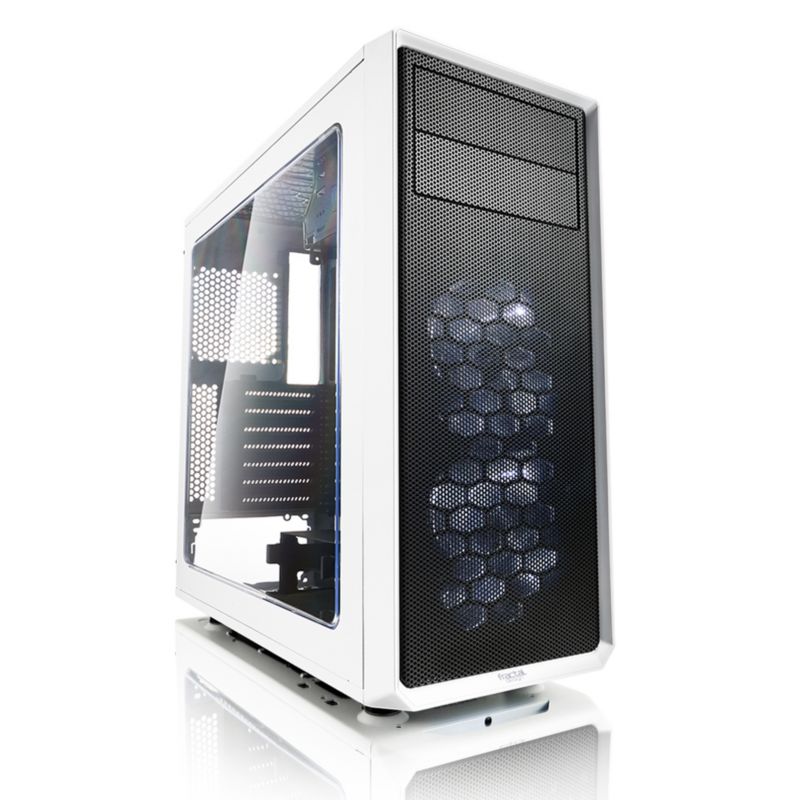 Fractal Design Focus G ATX Gaming Geh&auml;use mit Seitenfenster, Wei&szlig;