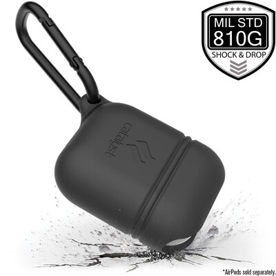 Anschluss G günstig Kaufen-Catalyst AirPods Wasserdichtes Case Slate Grey. Catalyst AirPods Wasserdichtes Case Slate Grey <![CDATA[• Schutzhülle für AirPods • Staub- und wasserdicht nach IP67 • Schützt vor Beschädigungen durch Stürze und Stöße • Anschluss für Ladeka