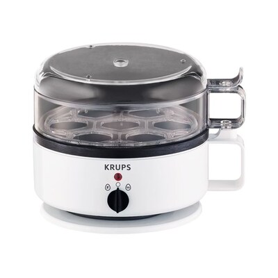 Krups  F23070 Eierkocher Ovomat Super für 7 Eier Weiß | 00010942100652