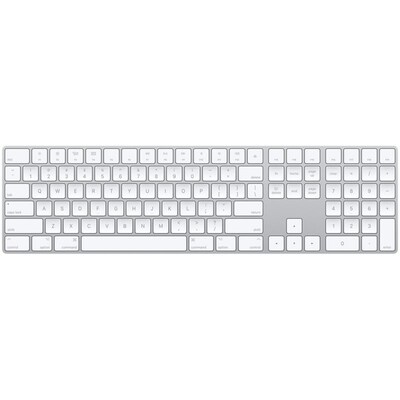 Yo Yo günstig Kaufen-Apple Magic Keyboard mit Ziffernblock Silber (US-Layout). Apple Magic Keyboard mit Ziffernblock Silber (US-Layout) <![CDATA[• Anwendungsbereich: Standard, Nummernblock integriert • Kabellos, Bluetooth 4.0 • Layout: englisch (US-Layout) • silber, 3