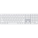 Apple Magic Keyboard mit Touch ID + Ziffernblock Silber USB-C(Englisch-International)