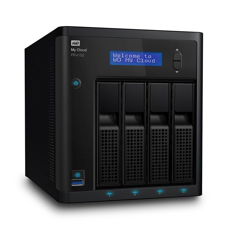 WD My Cloud Pro PR4100 NAS System 4-Bay 40 TB inkl. 4x 10 TB HDD