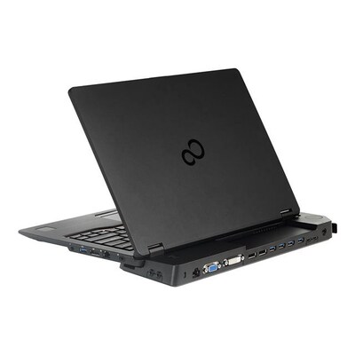 XB 2 günstig Kaufen-Fujitsu Port Replicator - für LIFEBOOK U7xx / E5x8. Fujitsu Port Replicator - für LIFEBOOK U7xx / E5x8 <![CDATA[• Kensington slot • 4 x USB 3.0, 2 x DisplayPort, 1x VGA, 1x RJ-45 • 1x eSATA, 1x DVI, 1x Audio Out, 1x Audio In • LxBxH: x x