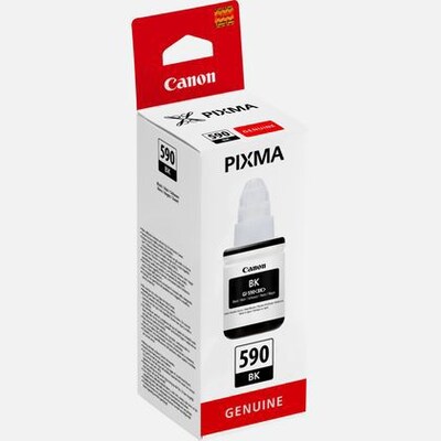 SCHWARZ günstig Kaufen-Canon GI-590BK Original Druckerpatrone Tintenbehälter Schwarz 1603C001. Canon GI-590BK Original Druckerpatrone Tintenbehälter Schwarz 1603C001 <![CDATA[• Canon GI590BK Tintenpatrone (1603C001) • Farbe: Schwarz • Reichweite: ca. 6.000 Seite