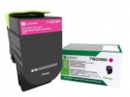 Lexmark 71B20M0 R&uuml;ckgabe-Tonerkasette Magenta 2.300 Seiten