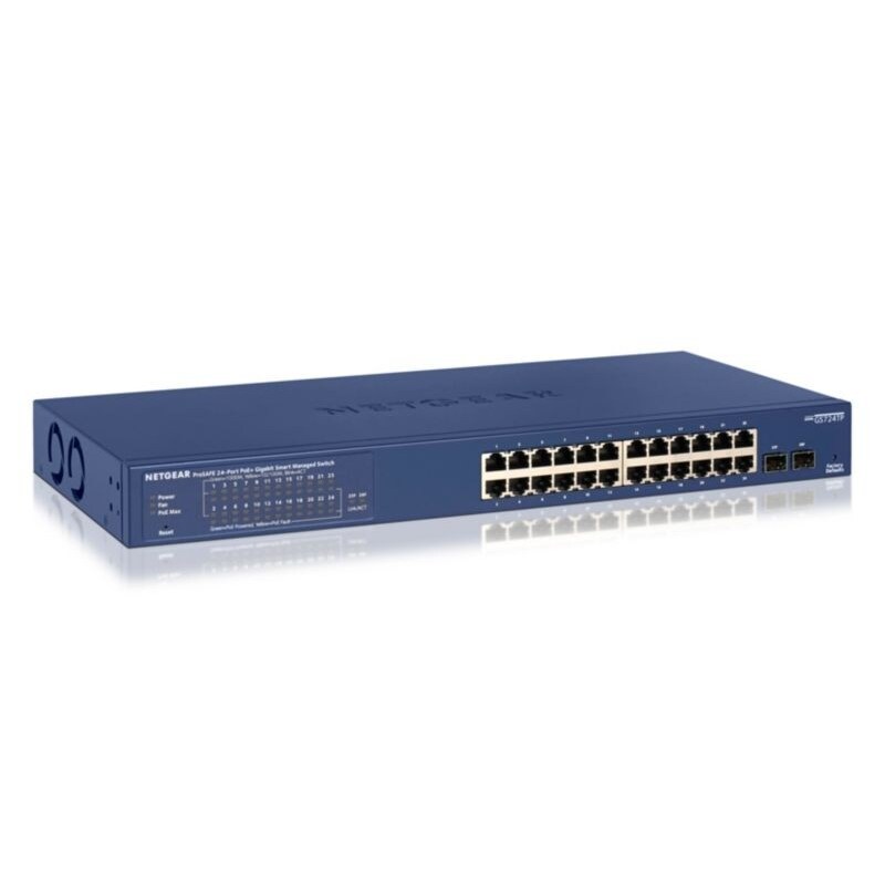 Netgear GS724TPv3 24-Port PoE+ Smart Switch (2x SFP)