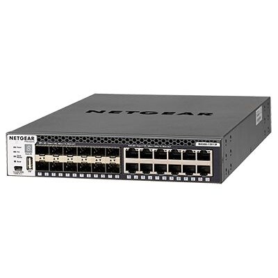 Netgear ProSafe M4300 12X12F Switch (12x RJ45 + 12x 10Gigabit SFP+)