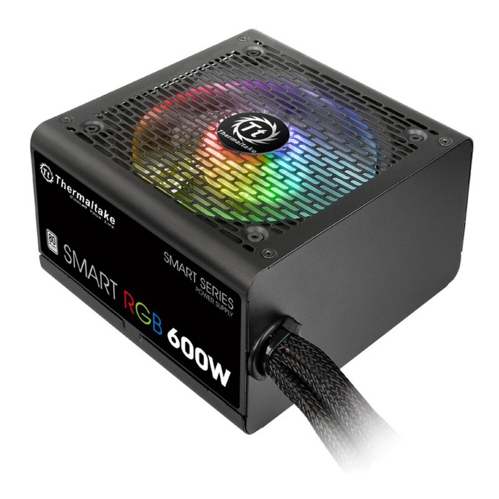 Thermaltake Smart RGB 600W Netzteil 80+ (120mm Lüfter)
