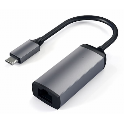 USB C günstig Kaufen-Satechi USB-C auf Ethernet Adapter Space Gray. Satechi USB-C auf Ethernet Adapter Space Gray <![CDATA[• edles Design & hochwertige Qualität • kompakte Bauform • USB-C zu Gigabit-Ethernet]]>. 